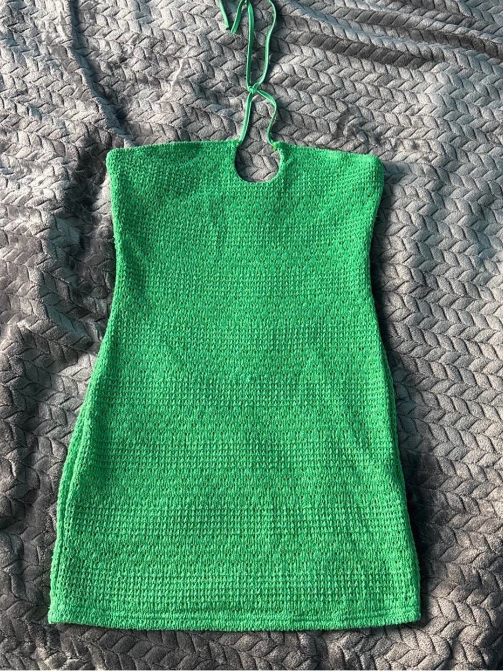 Green Mini Dress